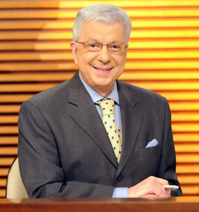 O ex-apresentador do programa Bom Dia Brasil teve o óbito anunciado nesta data. O texto apresenta o histórico do comunicador na cobertura internacional e as fases de sua atuação na imprensa.
