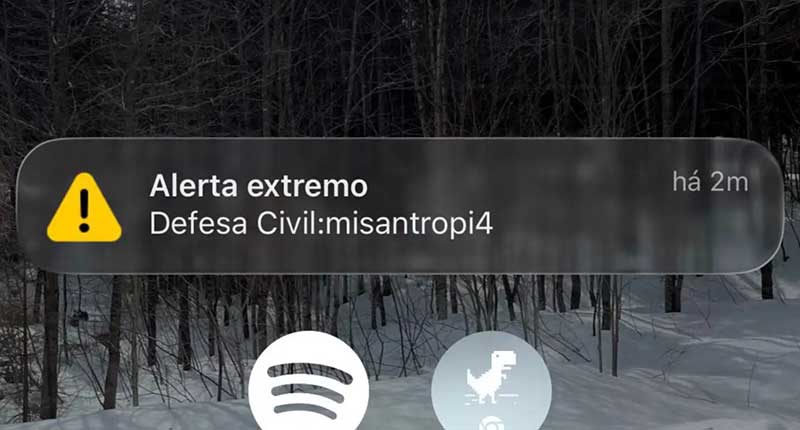 PF investiga de onde partiram as mensagens.