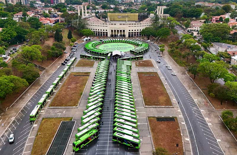 Entrega feita nesta segunda-feira (22), Dia Mundial sem Carro, evitará a emissão de 10,4 mil toneladas de gás carbônico (CO2) na atmosfera por ano.