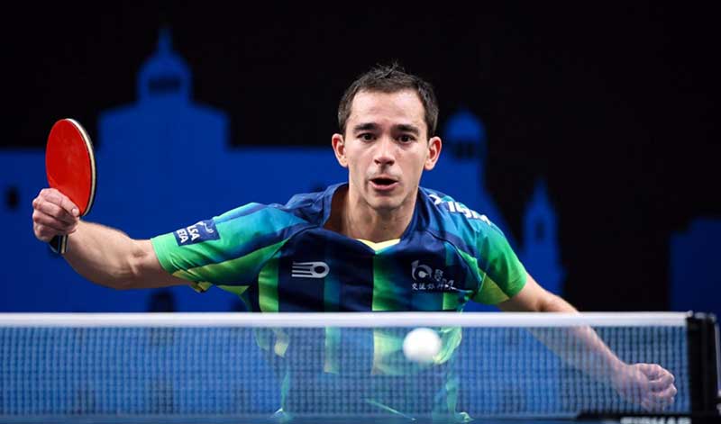 Carioca bateu francês Alexis Lebrun por 4 sets a 3 na final de simples.