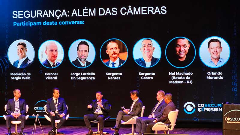 No Cosecurity Experience, Orlando Morando apresenta resultados do Smart Sampa e defende mudanças na legislação penal para reduzir a impunidade e combater a “porta giratória” do crime.