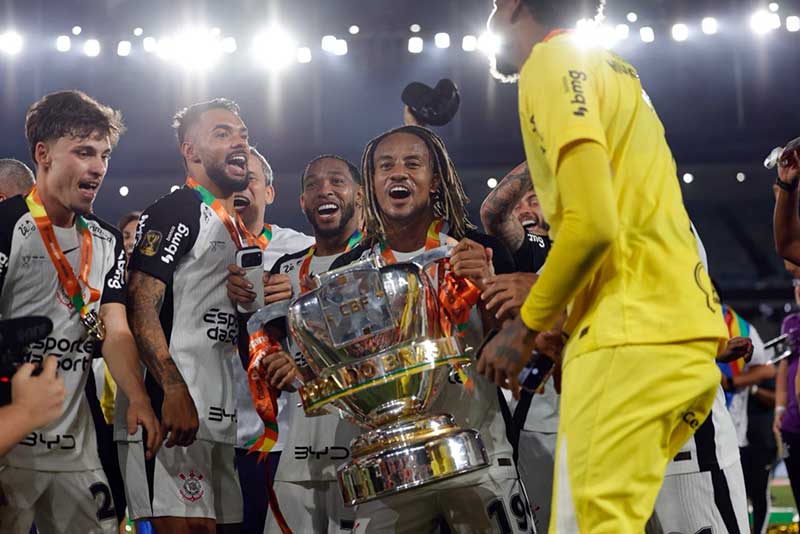 Corinthians é tetracampeão da Copa Betano do Brasil