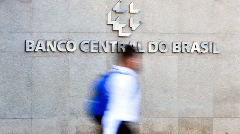 Informação foi divulgada nesta segunda-feira pelo Banco Central.