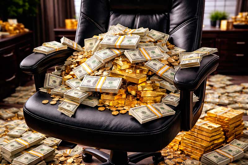 Ouro e prata refletem aversão a risco ligada à China, enquanto câmbio e bolsa ajustam preços após movimento da véspera