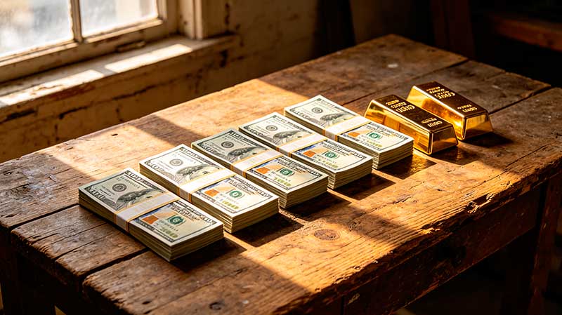 Taxa PTAX registra variação positiva de 0,08% na compra; índice de ações acumula sétima sessão consecutiva de alta com ganho de 0,53%. Movimentos refletem dados de inflação doméstica, cenário externo com juros norte-americanos e compras de ouro por parte da China.