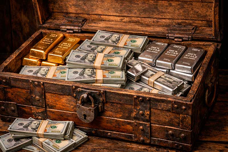 Fechamento do mercado financeiro registra alta no Ibovespa, ouro cai e no dólar PTAX.