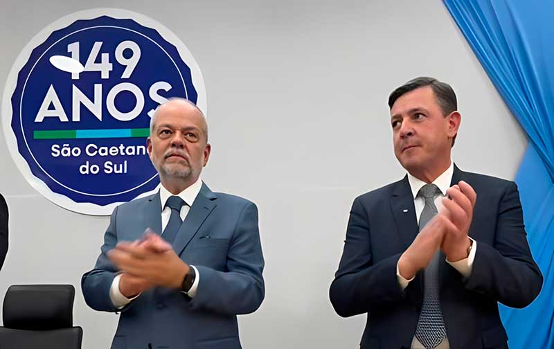 Prefeito de São Caetano do Sul cita experiência em sistemas de segurança pública como base para apoio à chapa e à reeleição estadual.
