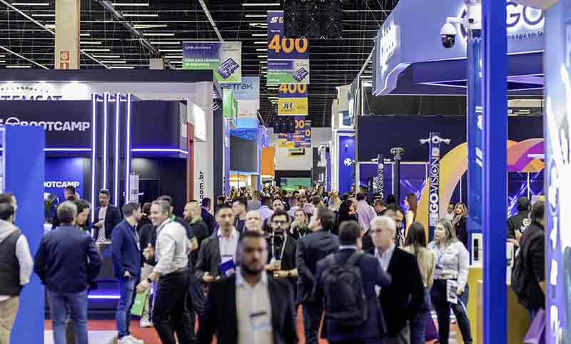 Evento aconteceu de 10 a 12 de junho, no São Paulo Expo, e reúne mais de 800 marcas com as principais tendências em segurança eletrônica, pública e I.A 