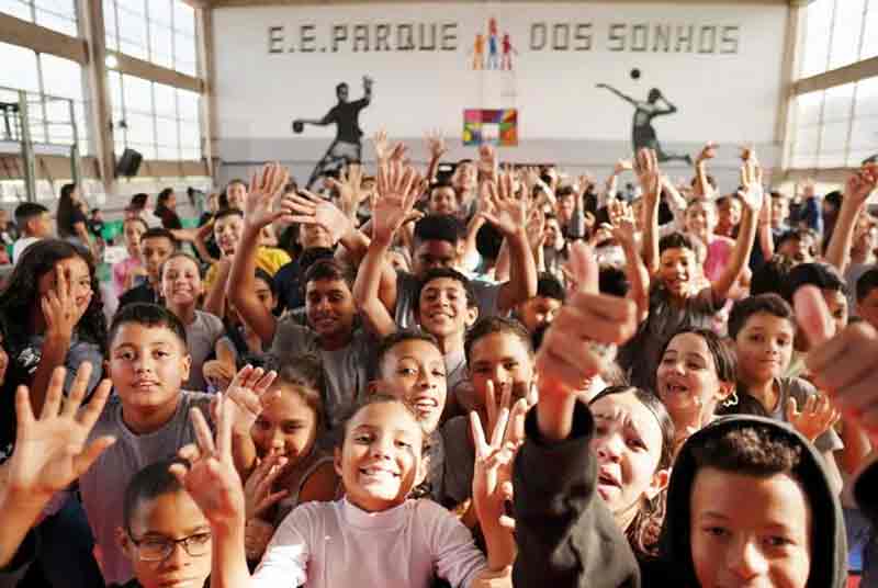 Este ano, a Parque dos Sonhos concorre ao prêmio a partir de um projeto de acolhimento e conexão dos estudantes. Foto: Divulgação/Instagram