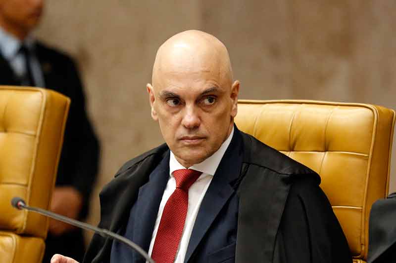 O ministro Alexandre de Moraes, do Supremo Tribunal Federal (STF)