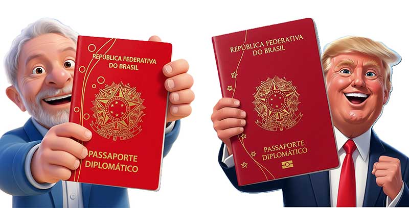 Até o momento, não há confirmação oficial sobre suspensão de passaportes de assessores próximos de Lula ou Janja